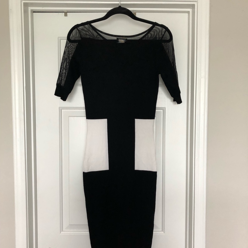 🍁VENUS NWOT Mesh Sweater Dress